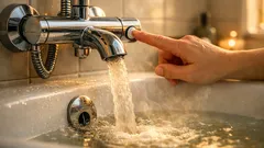 Automatické napouštění vany má jeden háček: prvních 20 vteřin raději nechte odtéct