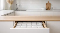 Jak složit igelitky do kompaktního balíčku a ušetřit místo v kuchyňské zásuvce