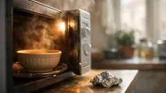 Mikrovlnka při ohřevu udělá „pachin“: kdy je to normální a kdy raději vypnout