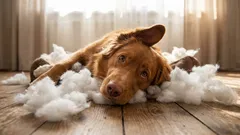 Proč pes kouše svůj pelíšek: Myslíte si, že zlobí, ale ve skutečnosti volá o pomoc