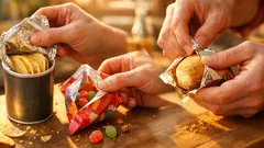 5 chytrých triků, jak otevřít snacky bez drobků a ulepených prstů